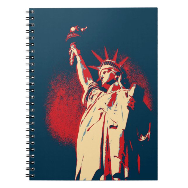 LIBERTY statue NY Notebook (Front)