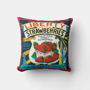 Liberty Strawberries Cushion