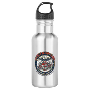 Liberty Tattoo Flash Patriotic Patriotic Tattoo Fl 532 Ml Water Bottle