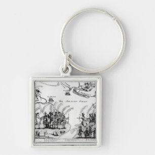 Liberty Triumphant, or the Downfall Key Ring
