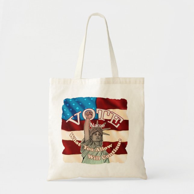 Liberty What You Allow Tote Bag (Front)