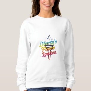 Liberty's Flame Ignites Sweatshirt