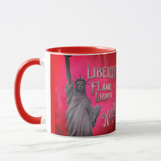Liberty's Flame Lights Night Mug