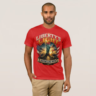 Liberty's Light Brightens Path T-Shirt