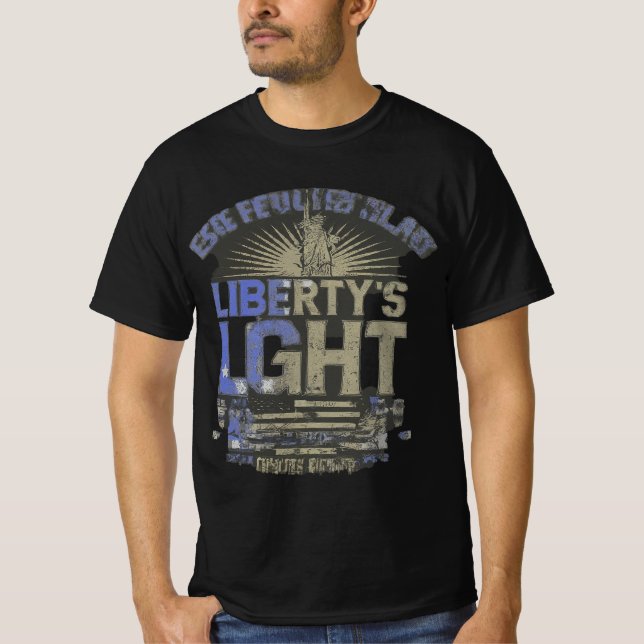 Liberty's Light Guides T-Shirt (Front)