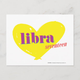 Libra 3 postcard
