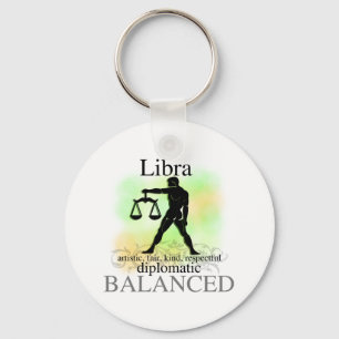 Libra About You Key Ring