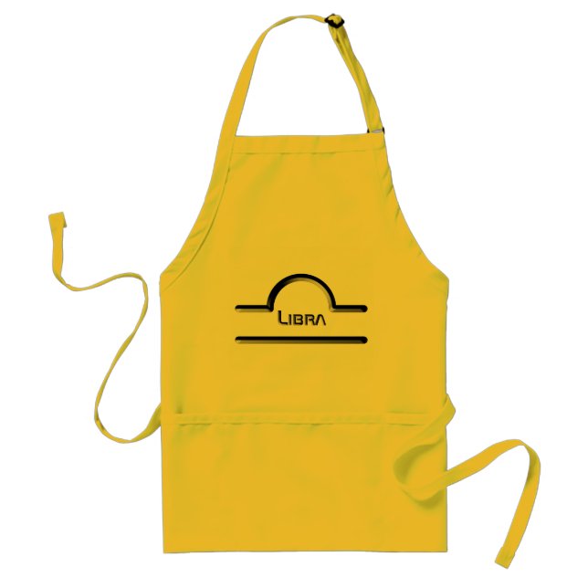 Libra, Abstract Design of the Zodiac Sign Standard Apron (Front)