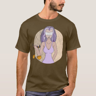 Libra and the Lady of Justice T-Shirt