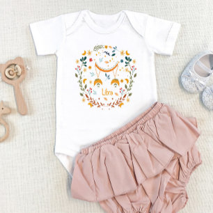 Libra Baby One Piece - Balanced Beauty Zodiac Sign Baby Bodysuit