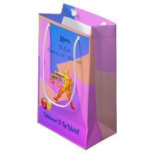 Libra Baby The Scales (Sept 23 – Oct 22) Small Gift Bag