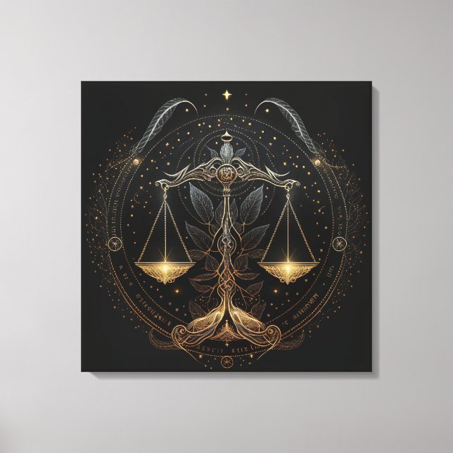 Libra Canvas Art (Front)