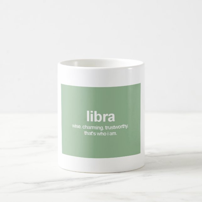 LIBRA COFFEE MUG (Center)