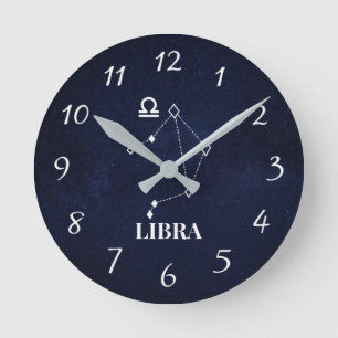 Libra Constellation Acrylic Wall Clock