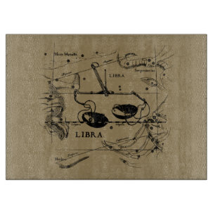 Libra Constellation Hevelius 1690 Decor Cutting Board