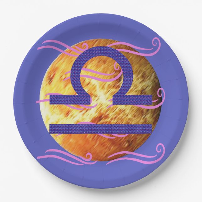 Libra Dinner Plates (Front)