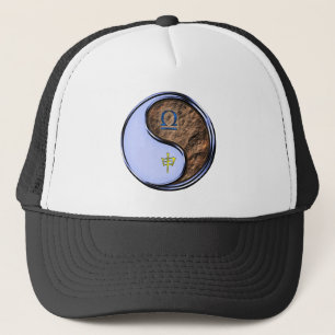 Libra & Earth Monkey Trucker Hat