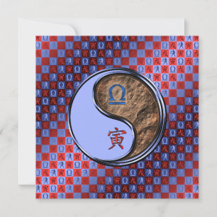 Libra & Earth Tiger Card