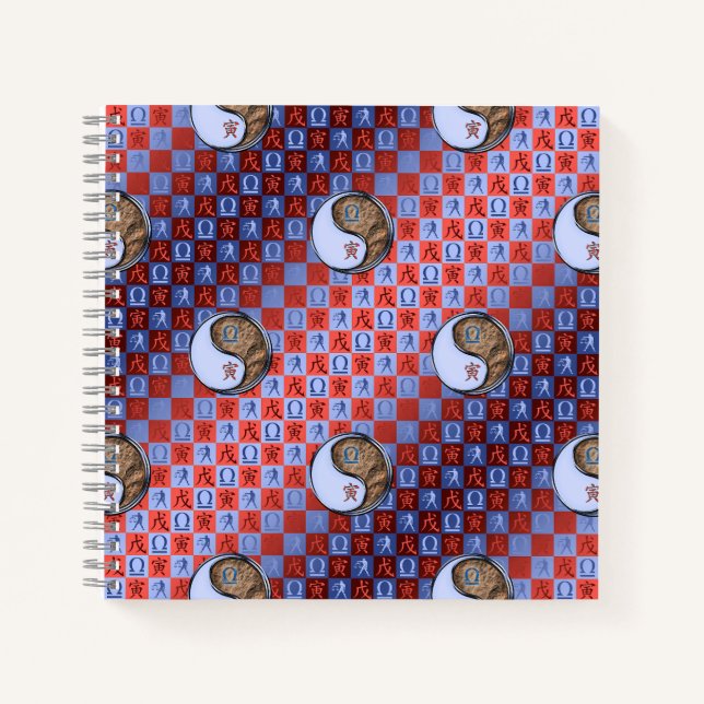 Libra & Earth Tiger Notebook (Front)