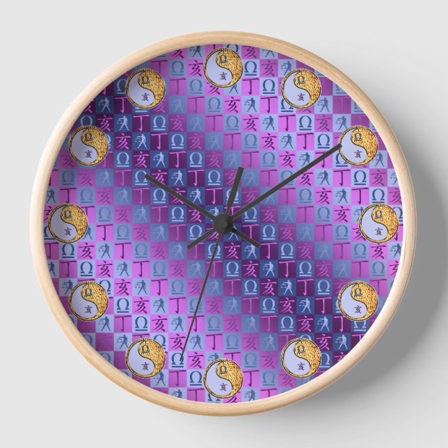 Libra & Fire Boar Clock (Front)