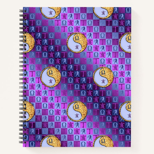 Libra & Fire Boar Notebook (Front)