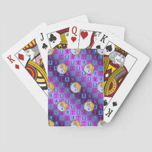Libra & Fire Boar Playing Cards