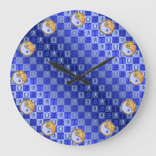Libra & Fire Ox Large Clock