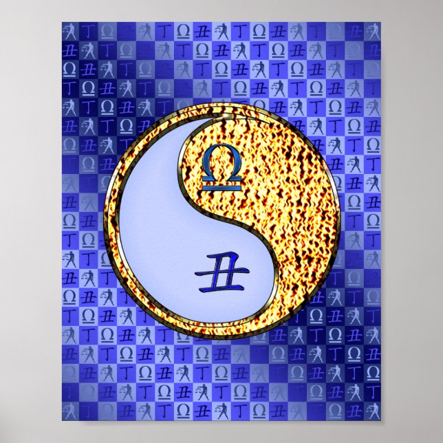 Libra & Fire Ox Poster (Front)