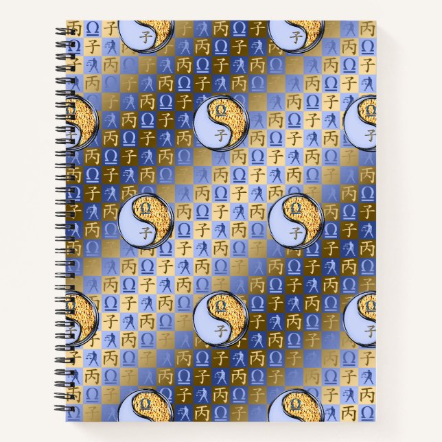 Libra & Fire Rat Notebook (Front)