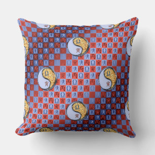 Libra & Fire Tiger Cushion