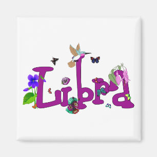 Libra Flowers Magnet