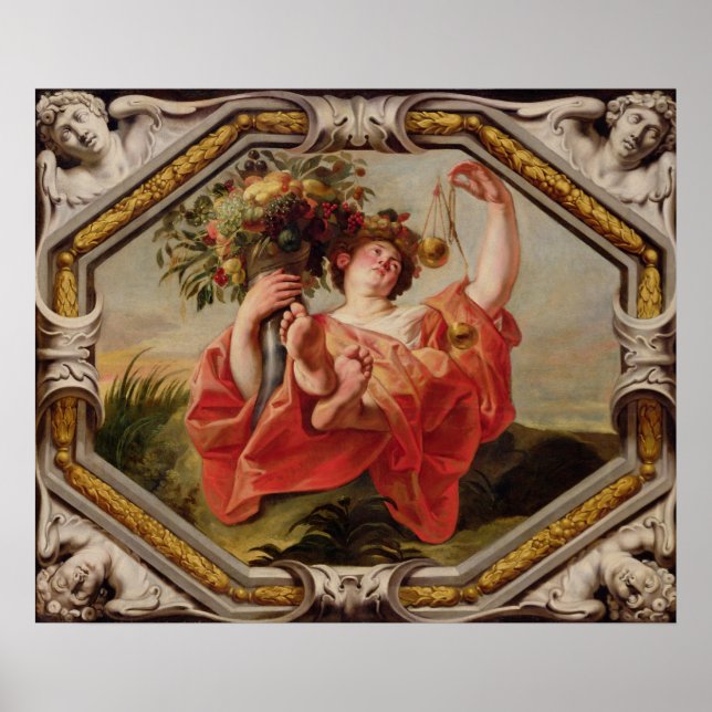 Libra, from the Signs of the Zodiac (Front)