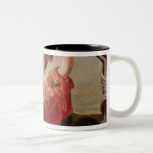 Libra, from the Signs of the Zodiac Two-Tone Coffee Mug