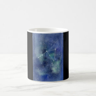 Libra Galaxy Watercolor Mug