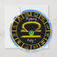 LIBRA GOLD ZODIAC BIRTHDAY JEWEL, Astrology Chart
