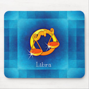 libra horoscope mouse pad