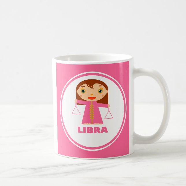Libra is my Zodiac sign Coffee Mug (Right)