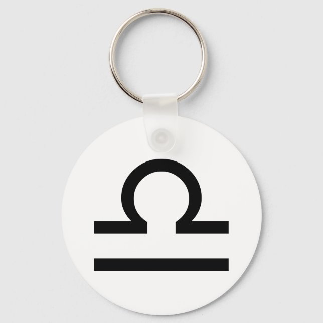 Libra Key Ring (Front)