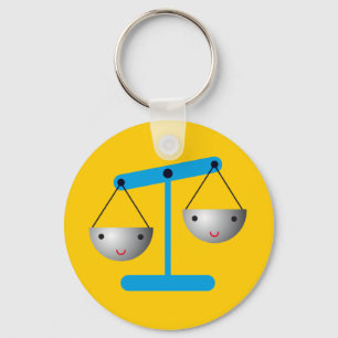 Libra Key Ring