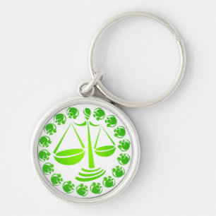 Libra Key Ring