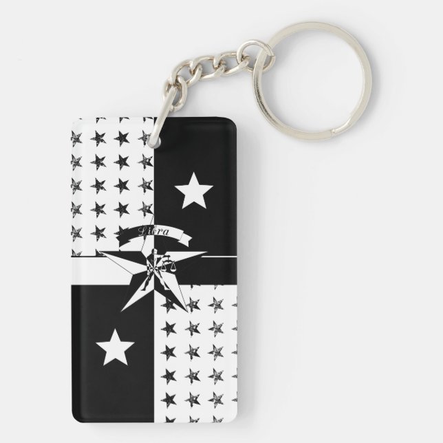Libra Key Ring (Back)