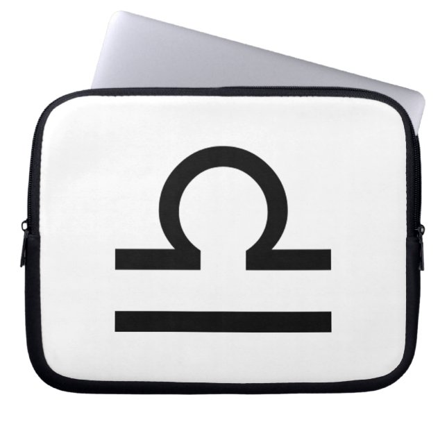 Libra Laptop Sleeve (Front)