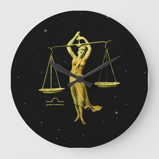 LIBRA LARGE CLOCK (Front)