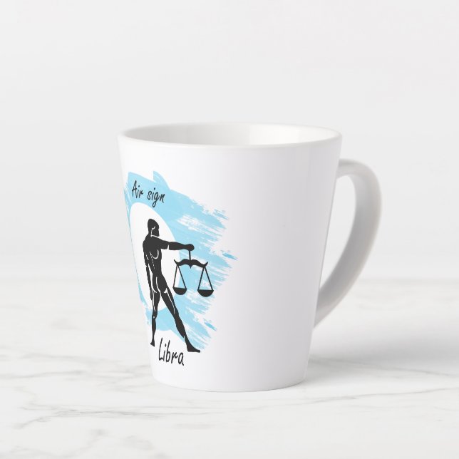 Libra Latte Mug (Right Angle)