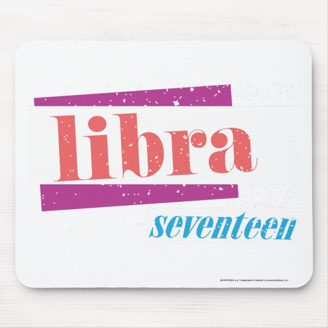 Libra LtPink Mouse Pad (Front)