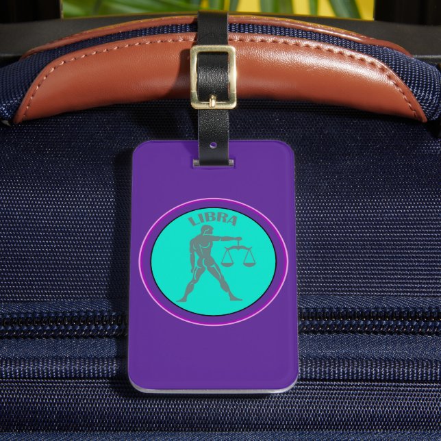 Libra Luggage Tag  (Front Insitu 2)