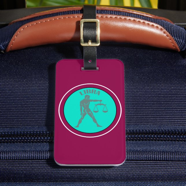 Libra Luggage Tag  (Front Insitu 2)