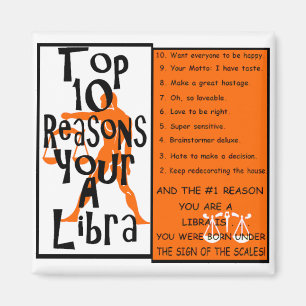 Libra Magnet