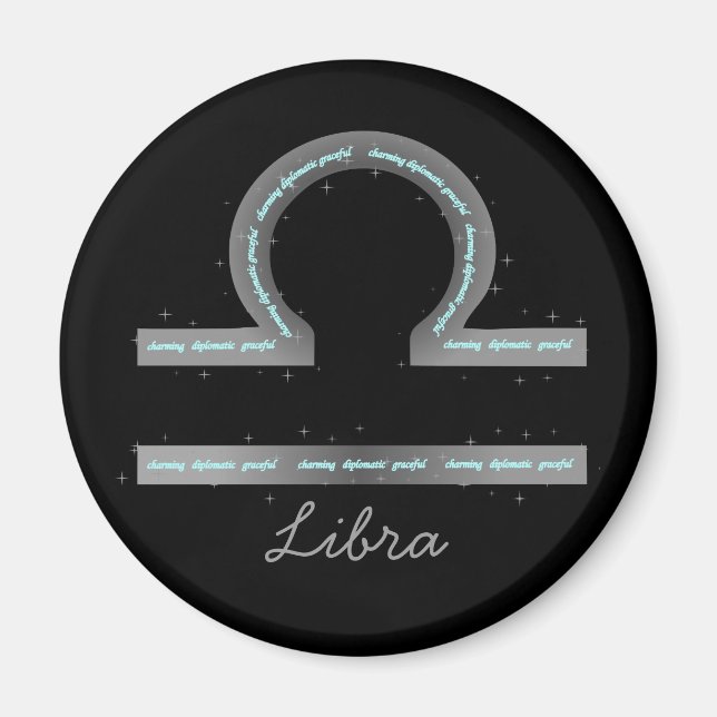 Libra Magnet (Front)