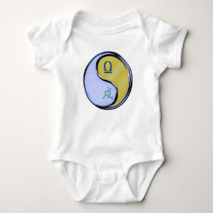 Libra & Metal Dog Baby Bodysuit
